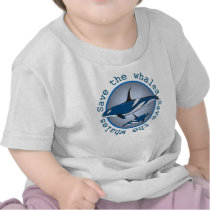 Save the Whales T-shirt