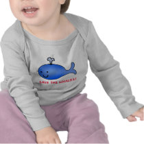 Save the Whales! T-shirts