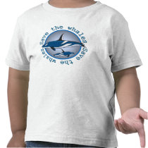 Save the Whales Tee Shirt