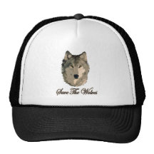 Save The Wolves Trucker Hats