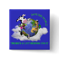 Save The World Pins