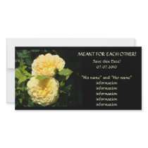Save this Date! Marriage Announcement Wedding Custom Photo Card