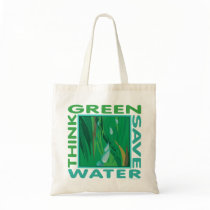 Save Water Canvas Bag