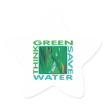 Save Water Sticker