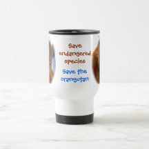 Save wildlife ~ Save orangutans Coffee Mugs