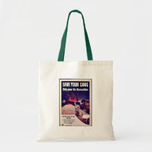 Save Your Cans Tote Bag
