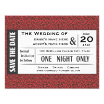 Save your Ticket! Personalized Invites