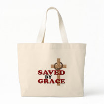 SAVED BY GRACE TOTE BAG