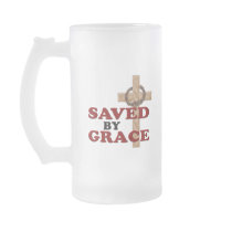 SAVED BY GRACE COFFEE MUG