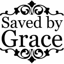 Saved By Grace Acrylic Cut Outs
