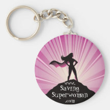 Saving Superwoman Keychain