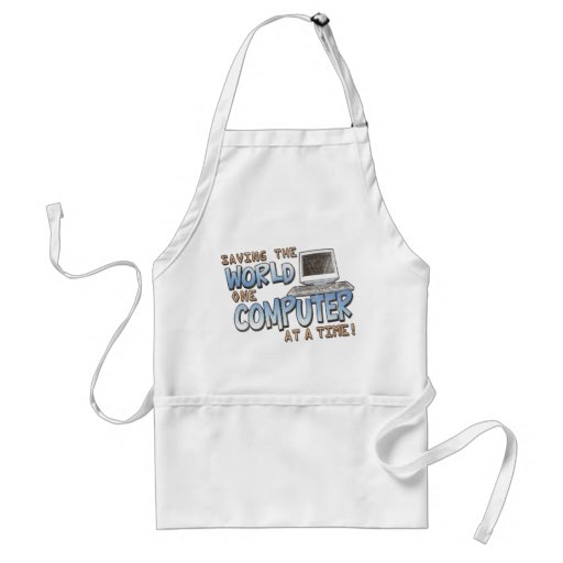Saving theWorld Aprons