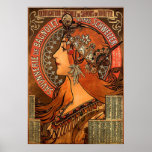 Savonnerie de Bagnolet by Alfons Mucha Vintage Art Posters