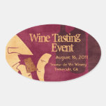 Savouring Wine Sticker