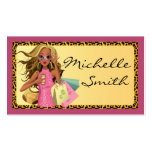 Savvy Shopper Personal Shopper Business Card 2