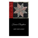 Sawtooth Star Business Cards