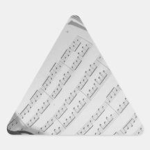 Saxaphone and Sheet Music Sticker