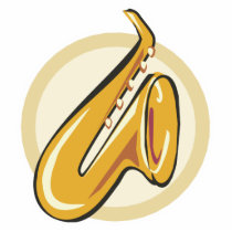 saxaphone acrylic cut outs