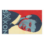 Saxon for Prime Minister Rectangular Sticker