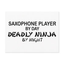 Saxophone Deadly Ninja by Night