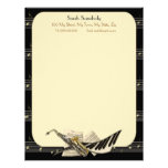 Saxophone & Piano Music Letterhead