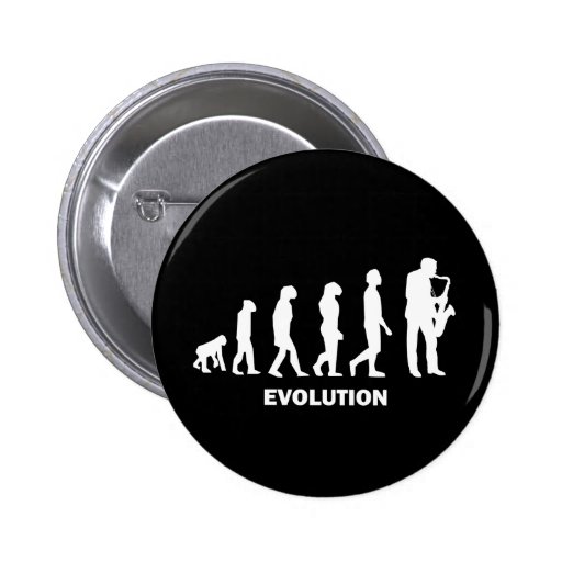 Saxophone Pinback Buttons