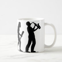 Saxophone Player Mugs