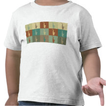 Saxophone Pop Art Tshirts