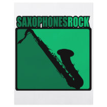 Saxophones Rock! Custom Flyer