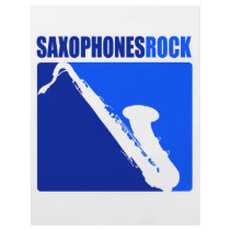 Saxophones Rock! Full Color Flyer