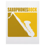 Saxophones Rock! letterhead