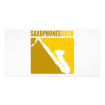 Saxophones Rock! Photo Cards