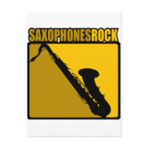 Saxophones Rock! Postcards