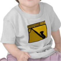 Saxophones Rock! Shirts