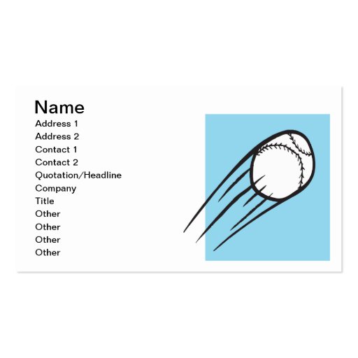 Say Goodbye Business Card Template