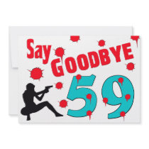 Say Goodbye To 59 A 60th Birthday Celebration Invitation