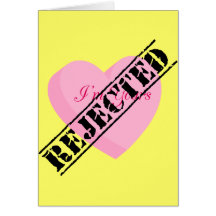 Say Happy Valentines with Rejection & Breakup Greeting Cards