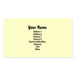 Say Hello! Calling Card Business Card Templates