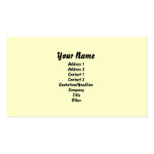 Say Hello! Calling Card Business Card Templates