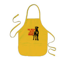 say hello to my little friend apron