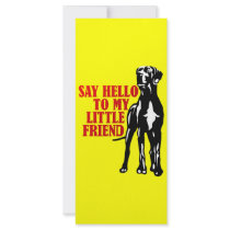 say hello to my little friend rack card template