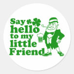 Say Hello To My Little Friend Stickers
