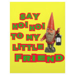 Say Ho Ho To My Little Friend Santa Christmas letterhead