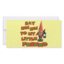 Say Ho Ho To My Little Friend Santa Christmas Photo Cards