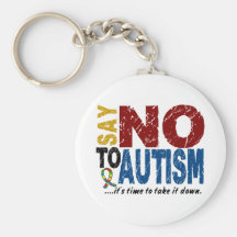 Say NO To Autism 1 Keychain