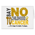 Say NO To Childhood Cancer 1 Cards