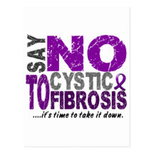 Say NO To Cystic Fibrosis 1 Postcards