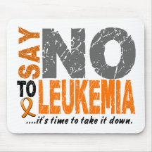 Say NO To Leukaemia 1 Mousepad