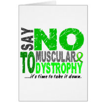 Say NO To Muscular Dystrophy 1 Cards