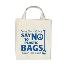 Say No to Plastic!  Organic Grocery Bag from Paddl